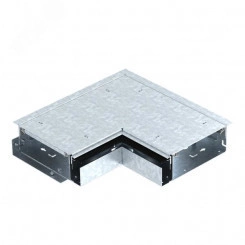 Внешний угол кабельного канала OKB 424x424x87 мм (сталь) Внешний угол кабельного канала OKB 424x424x87 мм (сталь)