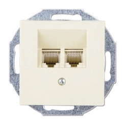 ECO Телефонная розетка двойная 3 кат.