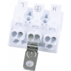 Клемма монтажная с заземлением, 3 контактные группы, Stekker Клемма монтажная с заземлением, 3 контактные группы, Stekker