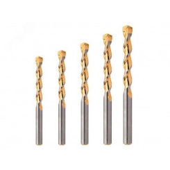 Набор сверл PRIMUS 4, 5, 6, 8, 10 мм Набор сверл PRIMUS 4, 5, 6, 8, 10 мм