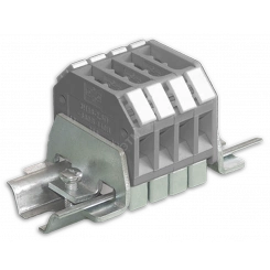 Блок зажимов наборных проходных БЗН18-2,5П25(13) Блок зажимов наборных проходных БЗН18-2,5П25(13)