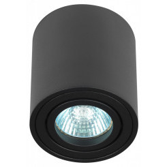 Светильник настенно-потолочный спот OL21 BK MR16/GU10, черный, поворотный лампа MR16 ( в комплект не входит) ЭРА