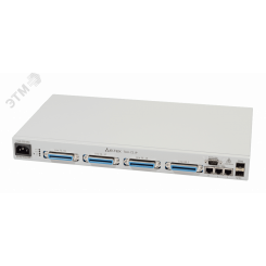 VoIP-шлюз TAU-72.IP: 72хFXS, 3хRJ45-10/100/1000, 2 слота для SFP, SIP/H.323, 1U, AC 220V