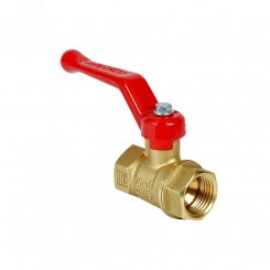 Кран шаровой N/P59 для ВОДЫ 1/2 ВР/НР ручка-рычаг, латунный 11Б27фт1М (80/20) Кран шаровой N/P59 для ВОДЫ 1/2 ВР/НР ручка-рычаг, латунный 11Б27фт1М (80/20)