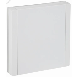 FORTE&PIANO Розетка 1-местная с заземлением с защитными шторками и крышкой безвинтовое крепление 16А IP44 FP219 белый IEK