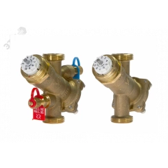 Клапан комбинированный балансировочный AQT-R DN15LF, с ниппелями, наружная резьба 3/4 Клапан комбинированный балансировочный AQT-R DN15LF, с ниппелями, наружная резьба 3/4