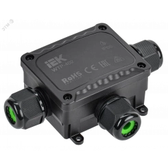 Коробка распред. герметичная WTP-402 3 ввода IP68