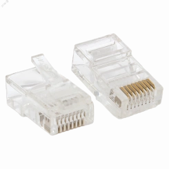 Коннектор RJ-45 TERACOM неэкранированный 8P8C Cat.5E универсальный (упак.50шт)