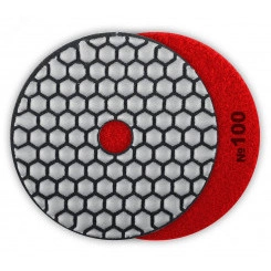 Круг алмазные гибкий шлифовальный (Черепашка) для сухого шлифования, 100мм, №100