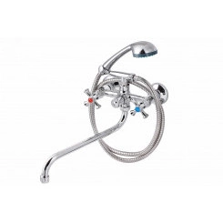 Смеситель для ванны и душа ПСМ-158-75 ЕВРО тип См-ВУДРНШлА Смеситель для ванны и душа ПСМ-158-75 ЕВРО тип См-ВУДРНШлА