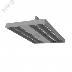 Светильник светодиодный ДПО-TT-Crisp Double трековый 64Вт 4000К серый DALI