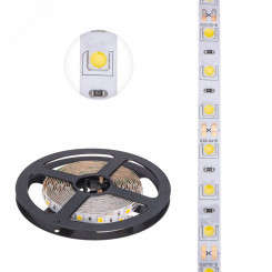 Лента LED 3 м 12 В 5050 2700 К IP23 60 LED/м для БП с клеммами LAMPER