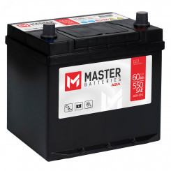 Аккумулятор автомобильный MASTER BATTERIES Asia 60Ah L+