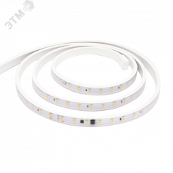 Лента LED 14W/m 230V AC 3000K 50m x16мм IP65 SMD3056 72 LED/м (упаковка 50 м), скобы для монтажа в комплекте