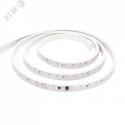 Лента LED 14W/m 230V AC 3000K 50m x16мм IP65 SMD3056 72 LED/м (упаковка 50 м), скобы для монтажа в комплекте