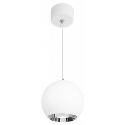 Светильник подвесной потолочный PL32 WH/CH MR16 GU10 круг белый, хром Светильник подвесной потолочный PL32 WH/CH MR16 GU10 круг белый, хром