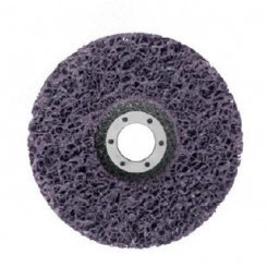Диск зачистной полимерный CNS, фиолетовый, посадочный диаметр 22,2 мм, 125 мм Диск зачистной полимерный CNS, фиолетовый, посадочный диаметр 22,2 мм, 125 мм