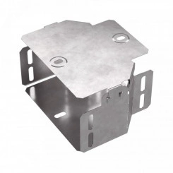 Переходник симметричный с крышкой Стандарт 150х100х80 Переходник симметричный с крышкой Стандарт 150х100х80