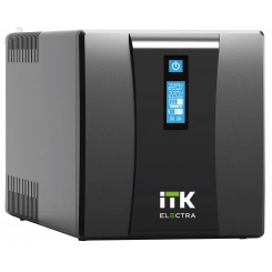 Источник бесперебойного питания Line-interactive 3000 ВА/1800 Вт, фаза 1/1, LCD дисплей, с АКБ 4х9AH, USB, Schuko