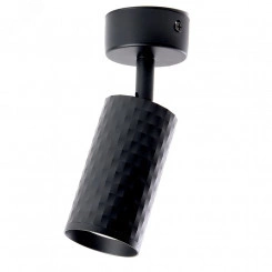 Светильник ДБО GU10 без лампы наклонный черный Светильник ДБО GU10 без лампы наклонный черный