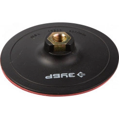 Тарелка опорная ''Мастер'' пластиковая для УШМ под круг на липучке, d 125 мм, М14 Тарелка опорная ''Мастер'' пластиковая для УШМ под круг на липучке, d 125 мм, М14