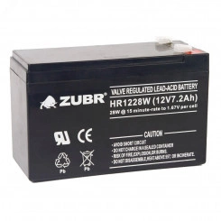 Аккумуляторная батарея ZUBR HR1228W 12V7.2Ah