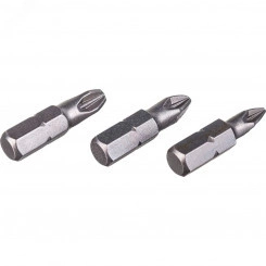 Насадка бита PZ1/PZ2/PZ3, 25 мм, C-form, 3 шт. Насадка бита PZ1/PZ2/PZ3, 25 мм, C-form, 3 шт.