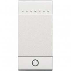 LivingLight Клавиша Лампа 1 модуль белый