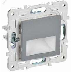 SKANDY Подсветка LED встраиваемая SK-L01Gr серый IEK SKANDY Подсветка LED встраиваемая SK-L01Gr серый IEK