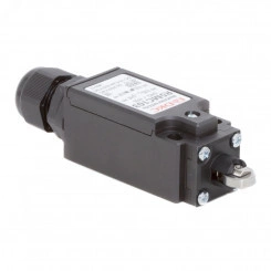 Концевой выключатель с двумя контактами, нормально открытый + нормально закрытый (NO+NC). С роликом. Концевой выключатель с двумя контактами, нормально открытый + нормально закрытый (NO+NC). С роликом.