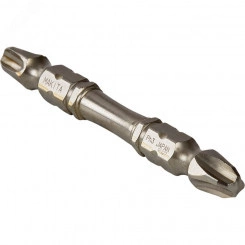 Насадка бита двусторонняя Silver Torsion PH3, 65 мм, E-form (MZ), 3 шт. Насадка бита двусторонняя Silver Torsion PH3, 65 мм, E-form (MZ), 3 шт.