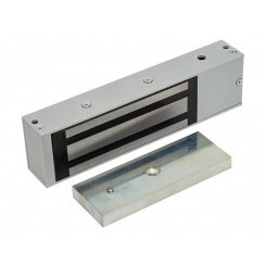 Замок электромагнитный ML-600K без электроники, усилие 600 кг, серебряый металлик Замок электромагнитный ML-600K без электроники, усилие 600 кг, серебряый металлик