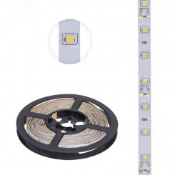 Лента LED 5 м 12 В 2835 2700 К IP23 60 LED/м для БП с клеммами LAMPER