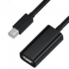 Адаптер-переходник Mini DisplayPort 20M на HDMI 19F, черный