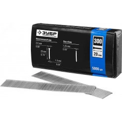 Гвозди для нейлера 20 мм тип 300, 5000 шт Гвозди для нейлера 20 мм тип 300, 5000 шт