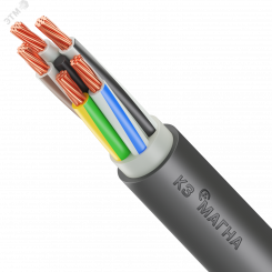 Кабель силовой ВВГ нг (А) LS 5х35-мк 06ТРТС многопроволочный