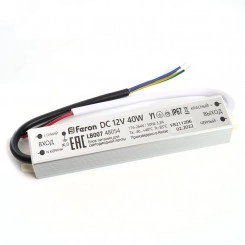 Драйвер светодиодный LED 40w 12v IP67