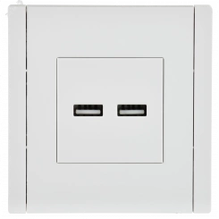 FORTE&PIANO Розетка USB A+A 3,1А FP249 белый IEK