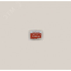 Карта памяти 64GB MicroSD, UHS I, SDXC, V30, U3, 100 МБ/с, Class 10