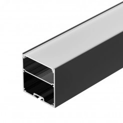Профиль SL-LINE-5050-LW-2000 ANOD BLACK (Алюминий)