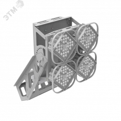 Светильник светодиодный ДПП-280Вт 5000К AirQub Sport DMX-RDM 30 град.
