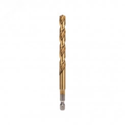 Сверло по металлу, 8 мм, Р6М5, ТИТАН, шестигранный хвостовик (1 шт. в упаковке) DIN 338 Сверло по металлу, 8 мм, Р6М5, ТИТАН, шестигранный хвостовик (1 шт. в упаковке) DIN 338