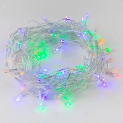 Гирлянда светодиодная 25м Соединяемая 225 светодиодов Разноцветный свет Провод прозрачный ULD-S2500-225/STK MULTI IP20