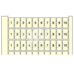 Маркировка горизонтальная RC610 10х(1...10)