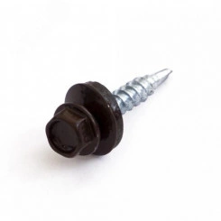 Саморез 4,8х51 кровельный RAL 8017 коричневый (1000 шт/уп) Саморез 4,8х51 кровельный RAL 8017 коричневый (1000 шт/уп)