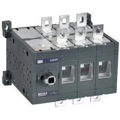 Выключатель-разъединитель ВРК реверсивный без рукоятки управления 3P 315А KARAT Выключатель-разъединитель ВРК реверсивный без рукоятки управления 3P 315А KARAT