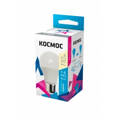 Лампа светодиодная LED 13Вт 220В Е27 D60х108 3000 теплый А60 Лампа светодиодная LED 13Вт 220В Е27 D60х108 3000 теплый А60