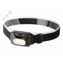 Фонарь налобный H9-L1W-bk (черный)