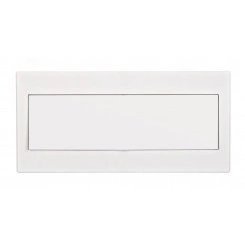 Корпус встраиваемый белая дверь 1 ряд 20 мод. IP41 ЩРВ-М