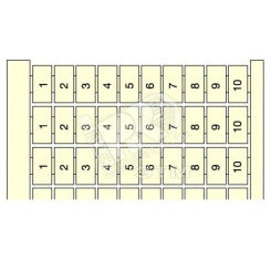 Маркировка вертикальная RC610 (1...100)